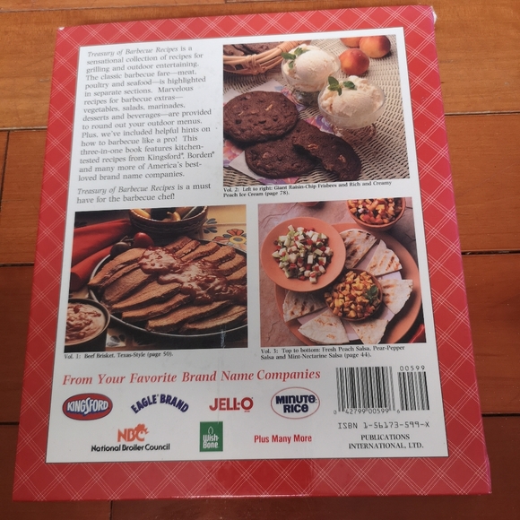 1989-1992 Treasury Of Barbecue Recipes, 3 In 1, Recipes For BBQ & Outdoor Fare - Picture 4 of 9